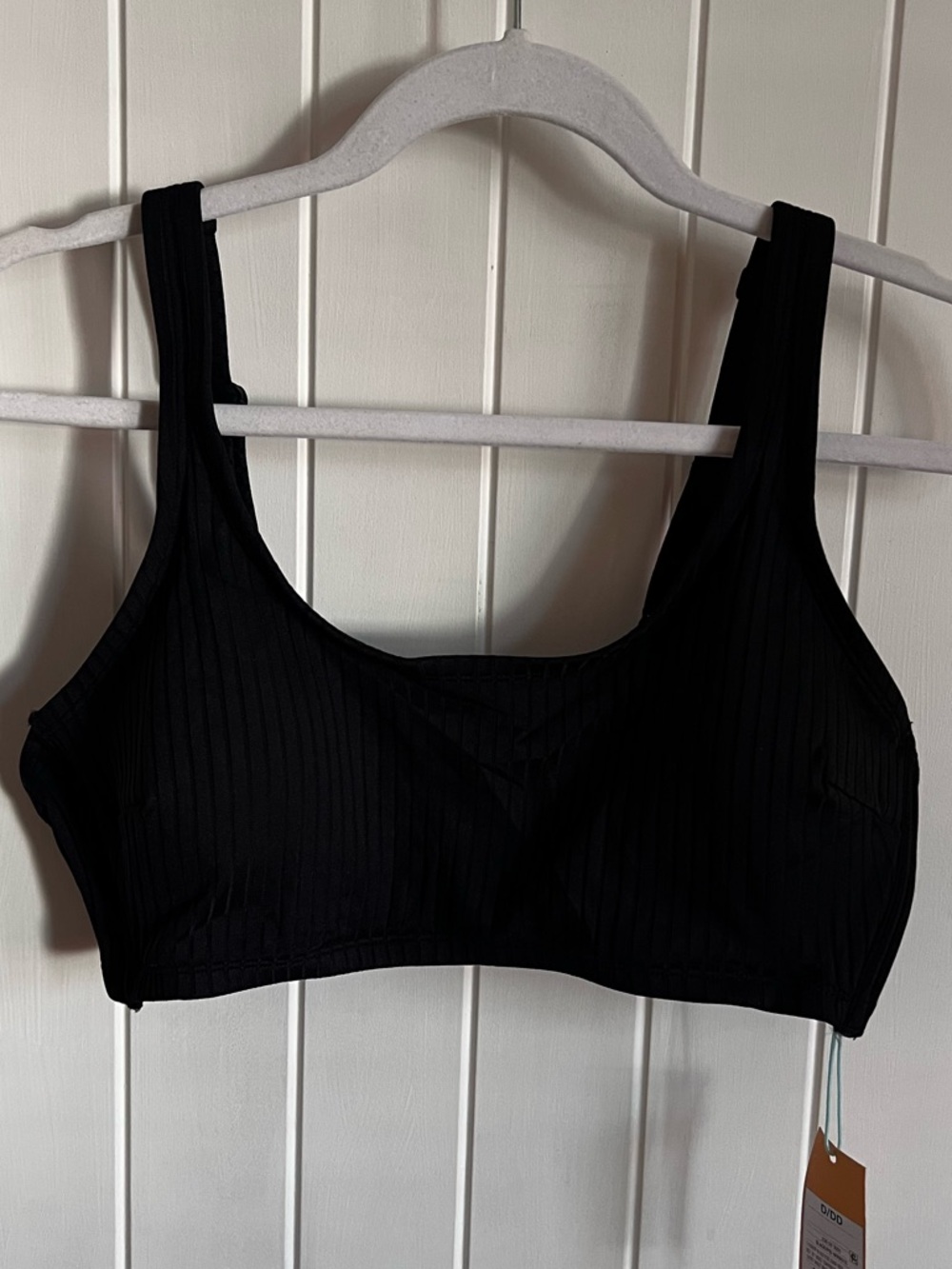 Target Black Ribbed Bikini top - Women Intimates & Sleepwear
